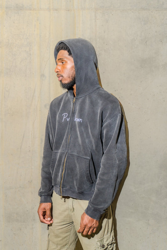 Ash Zip-Through Hoodie
