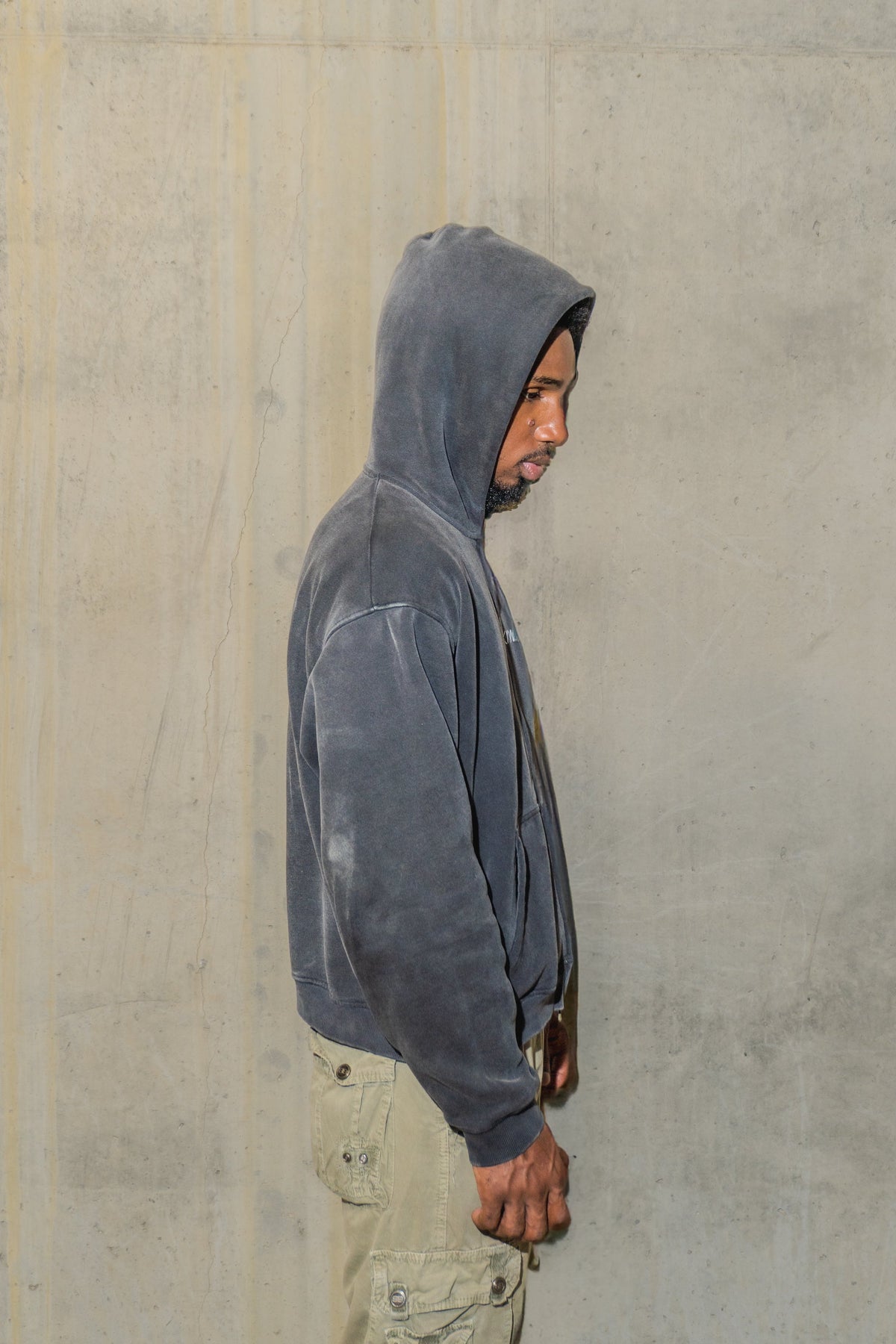 Ash Zip-Through Hoodie