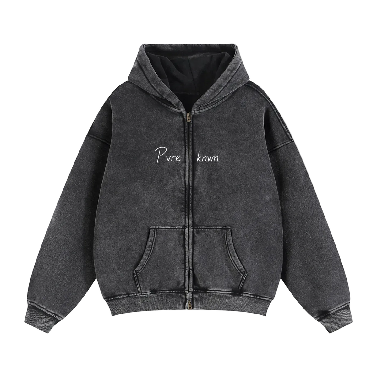 Ash Zip-Through Hoodie